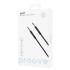 Proove Weft Cable AUX 3.5 to 3.5mm Jack Audio Cable 1M - Black